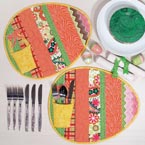 Project Sheet Easter Egg Placemats